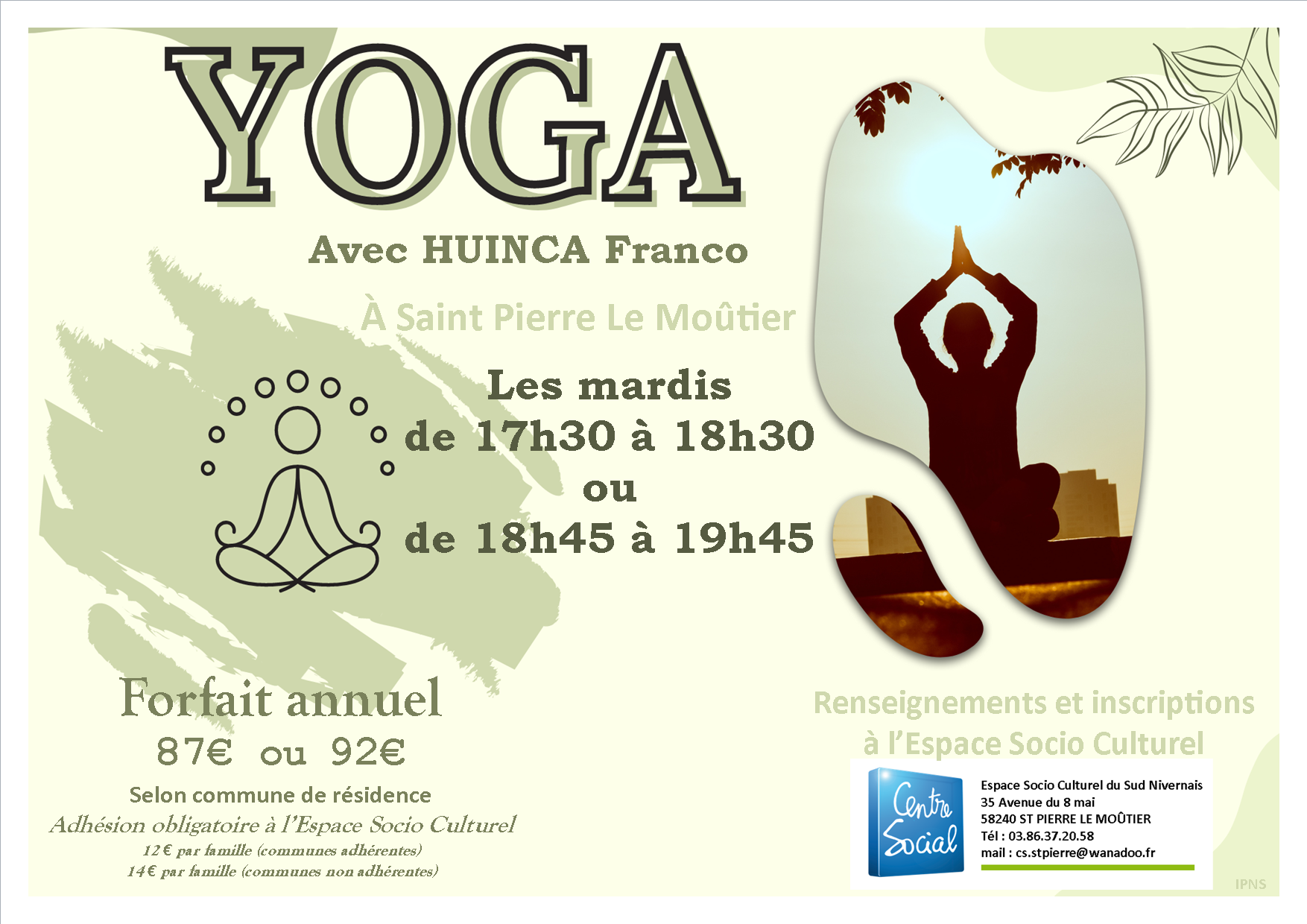 Affiche Yoga 2023-2024