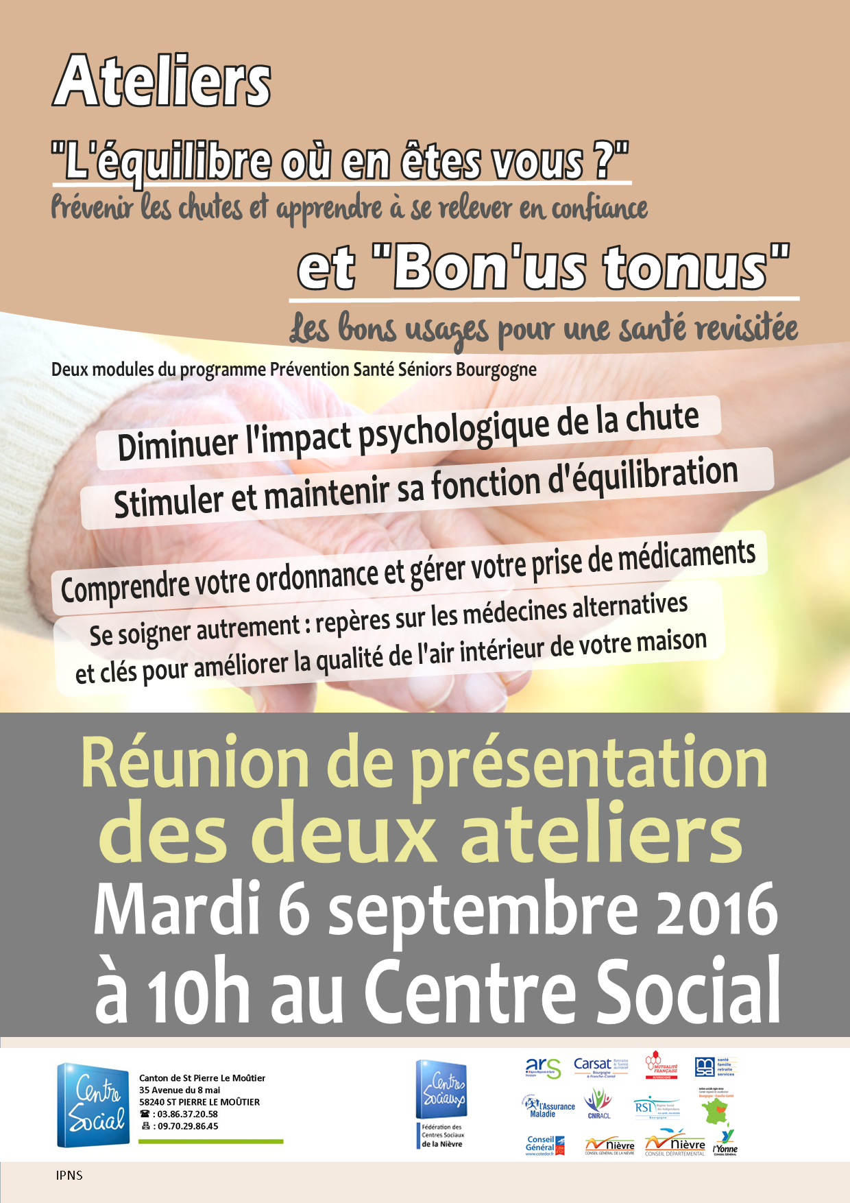 réunion infos séniors