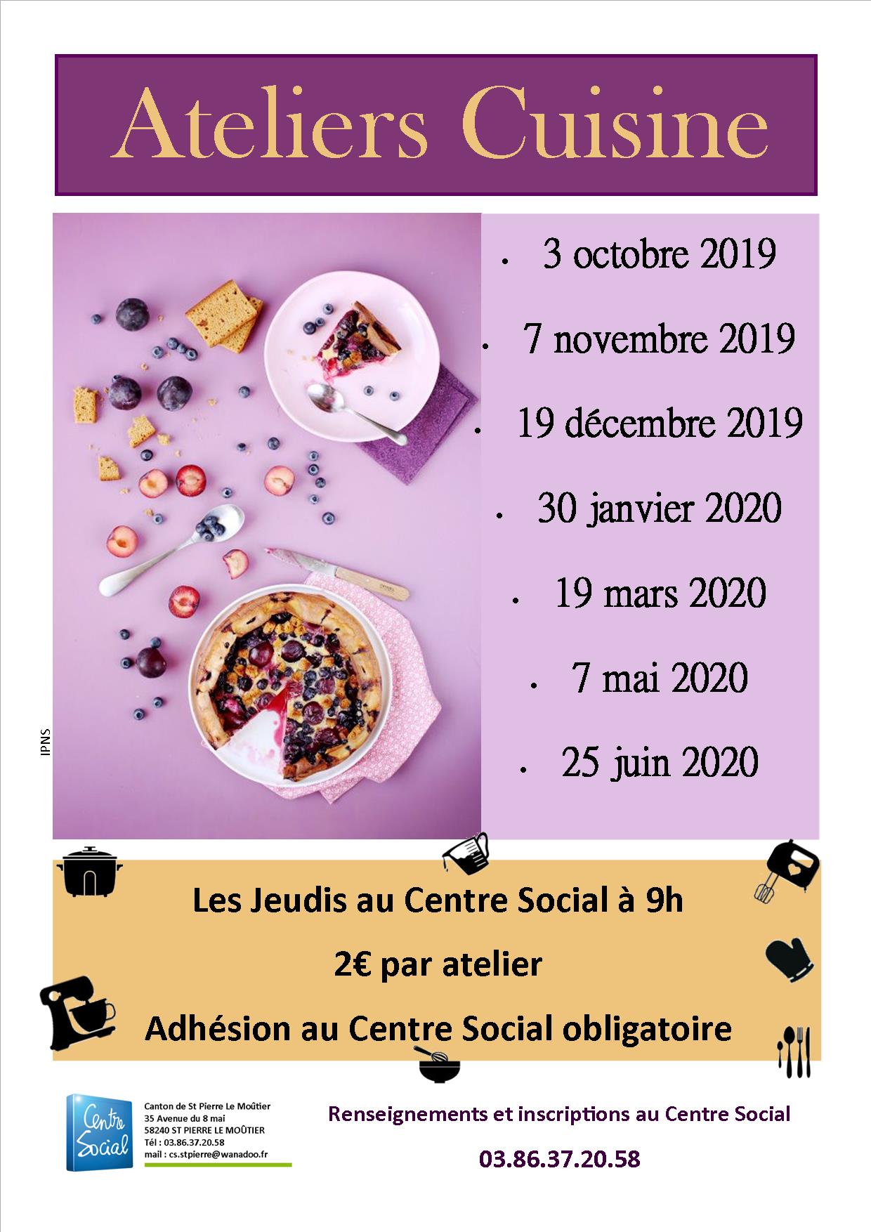 Ateliers Cuisine