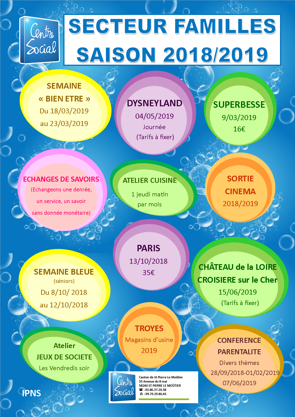 SORTIE familles 2018/2019